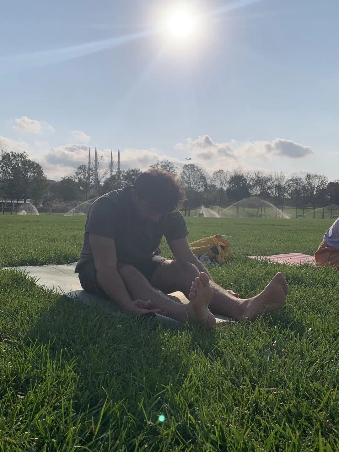 Kahvesine Yoga Fotoğrafı 9