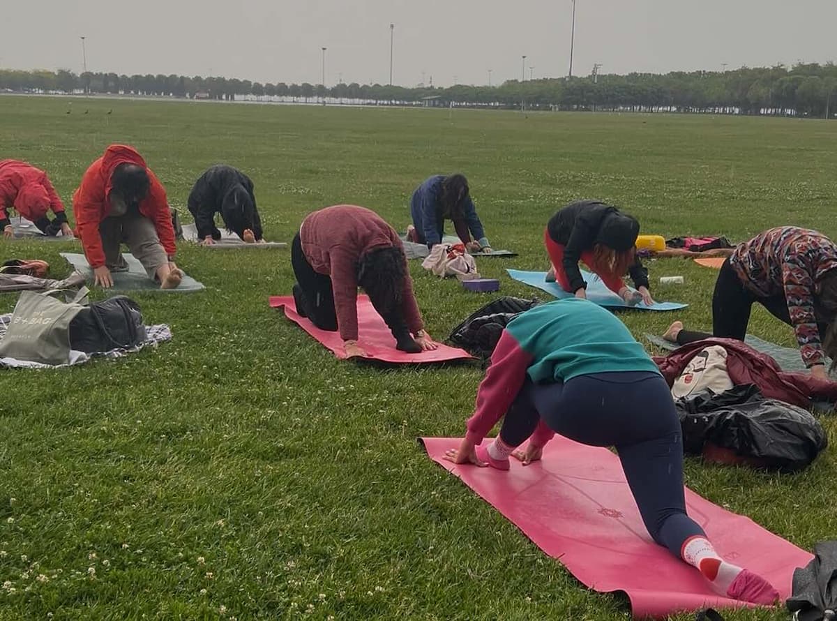 Kahvesine Yoga Fotoğrafı 9